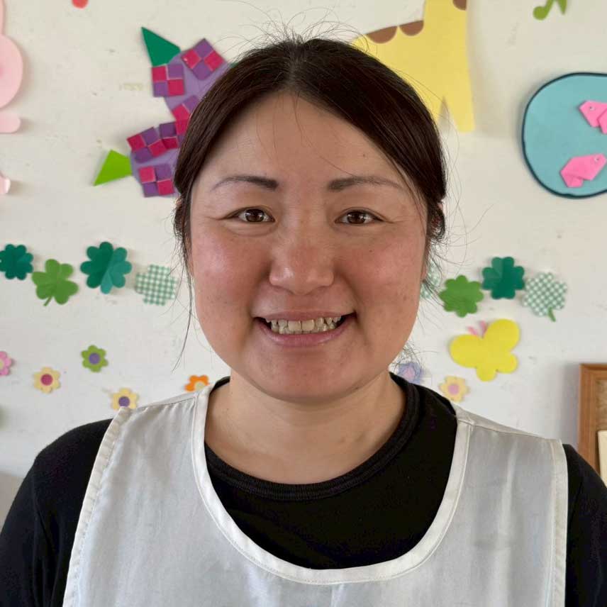佐久市里曲保育園 堀川先生